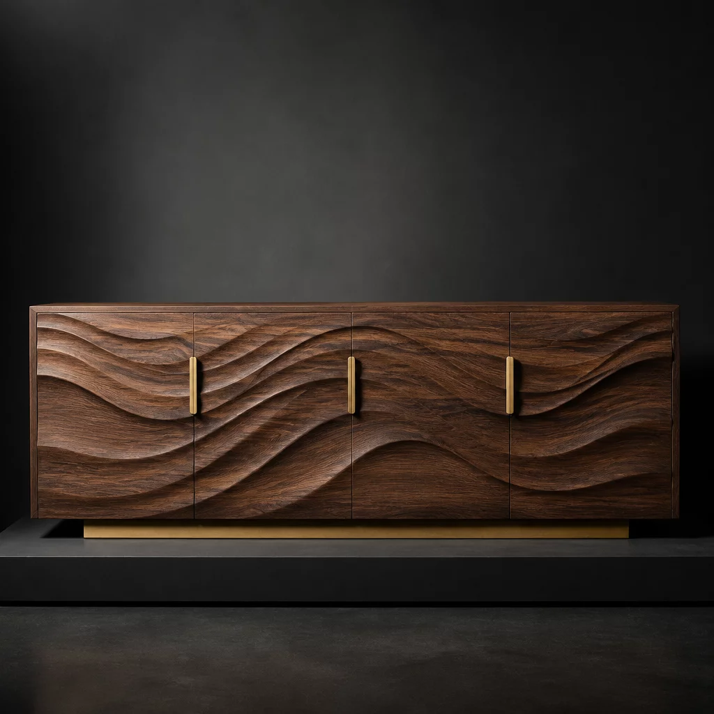 Sculptural Credenza